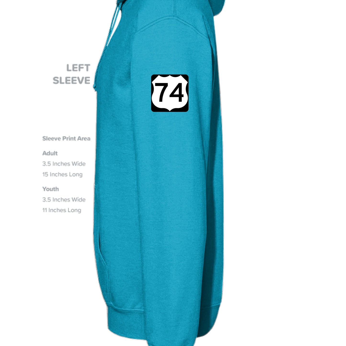 Teal - SLEEVE_LEFT