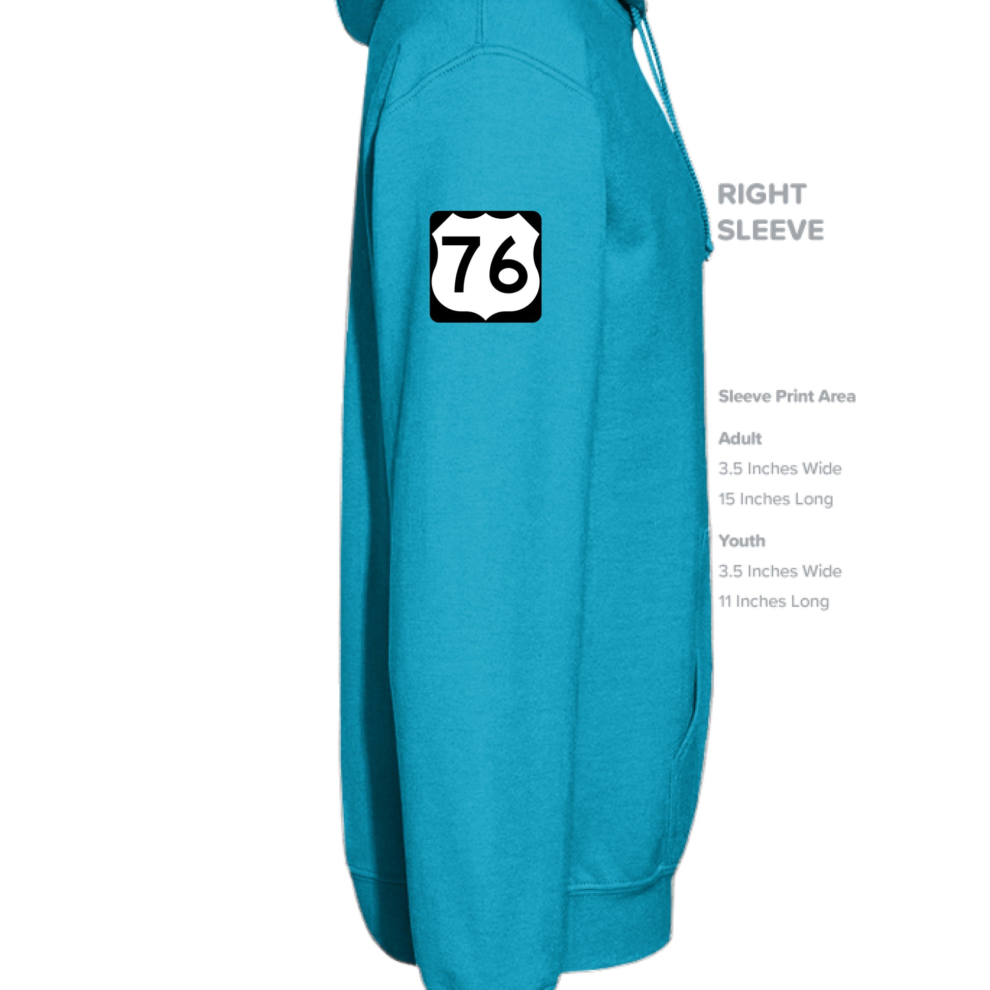 Teal - SLEEVE_RIGHT
